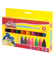 Play-Doh Bigy Mum Boya 8 Renk 19 mm 