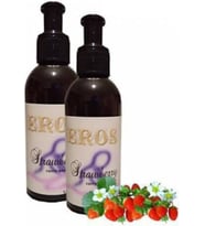 Eros Çilek Kokulu Masaj Yağı 2 Adet 120 Ml