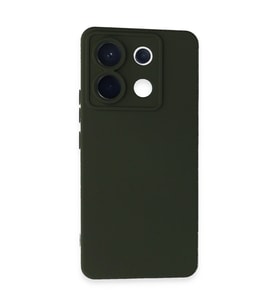 Redmi Note 13 Pro 5g Kılıf Nano İçi Kadife Silikon - Koyu Yeşil