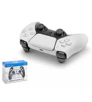 PS4 PC UYUMLU KABLOSUZ PS5 GÖRÜNLÜMLÜ GAMEPAD NODAR ND500C 5  RENK SEÇENEKLİ (Beyaz)