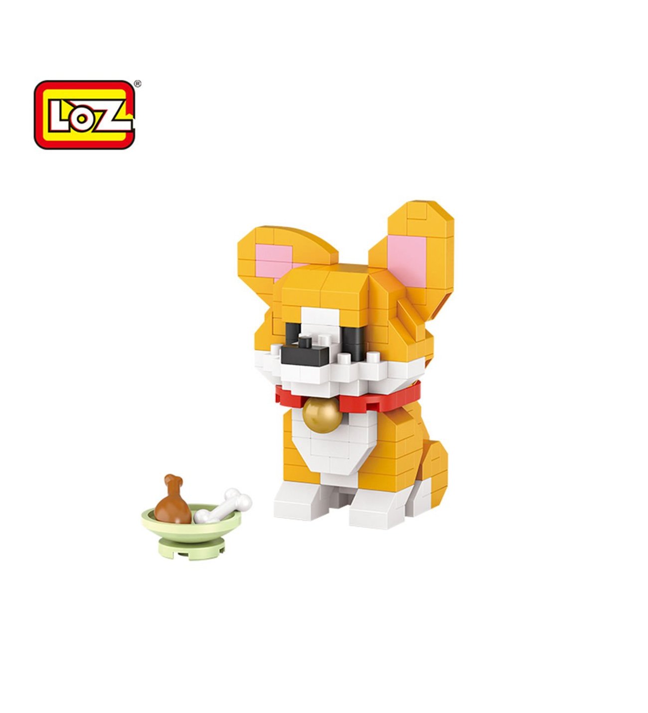 LZ8605 LOZ Köpek Blok Seti Mini Poşet -Vagon life