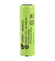 GP 1300mA 1.2V Düz Kafa Şarjlı AA Kalem Pil 130AAM