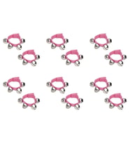 Jwin BZ-402S 6'lı Bilek Zili Orff - Ritim Aleti Seti - Pembe