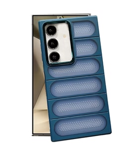 Samsung Galaxy S24 Plus Kılıf Airmax Silikon Kapak - Lacivert