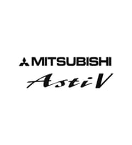 Mitsubishi Asti-V İçin Uyumlu Aksesuar Oto Sticker 20 Cm