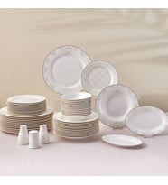 Emsan Elegance Bone Siena 53 Parça 12 Kişilik Yemek Takımı Gold