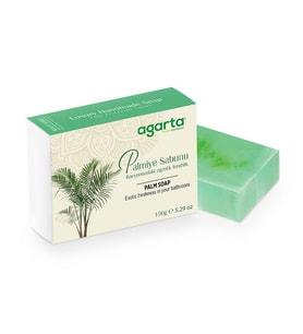 AGARTA DOĞAL EL YAPIMI PALMİYE SABUNU 150GR.