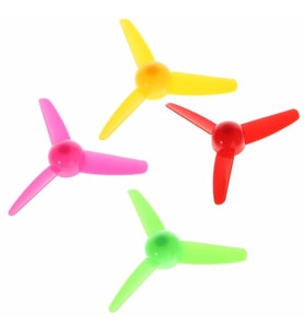 80mm Pervane 3 Kanat Oyuncak Rüzgar Gülü Kürek Botu Motor RC DIY