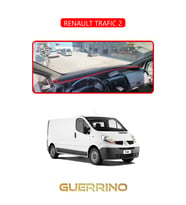 RENAULT TRAFIC 2TORPİDO KORUMA HALISI KIRMIZI KENAR