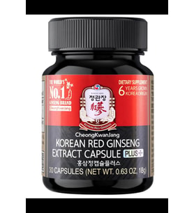 Cheong Kwan Jang Korean Red Ginseng Extract Men & Women 30 Capsul.Usa Menşei.3852 (Renksiz)