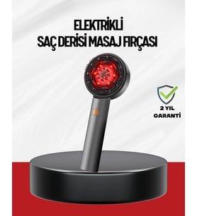 Saç Büyüme Destekleyici Elektrikli Masaj Tarak Aplikatörlü
