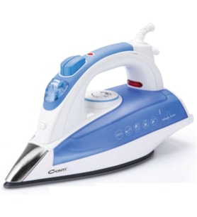 2600W Buharlı Ütü, Seramik Taban, Şok ve Sürekli Buhar, Sprey Buhar, Dikey Ütüleme, Damlama Önleme, Kendi Kendini Temizleme, Otomatik Kapanma, Aşırı Isınma Koruması
