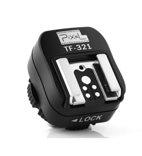 CANON MAKİNELER İÇİN PİXEL TF-321 HOT SHOE CONVERTER ADAPTÖR (Siyah)