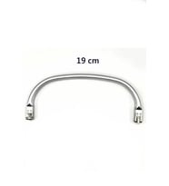 Gizli Metal Mango Çanta Bursu - 19 cm - Metal Çanta Aparatı Çanta Aksesuarı