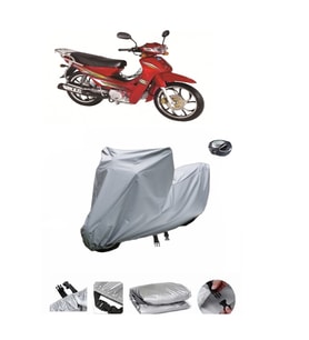 Bisan Roadstar Cub  Su Geçirmez Motosiklet Brandası ARKA ÇANTA UYUMLU