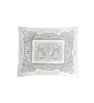 Epoksi Silikon Kalıp Fotoğraf Çerçevesi Yapraklı  9.5X11 CM