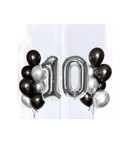 10 Yaş Doğum Günü Balon Seti