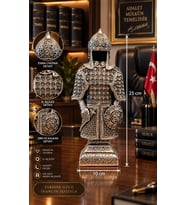 KÜÇÜK ESMA-İ HÜSNA İŞLEMELİ ZIRH 25cM