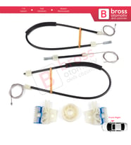 VW Jetta MK6 A6 IV 2010-2018 5C6 5C6837462 İçin Elektrikli Ön Sağ Cam Kriko Tamir Seti
