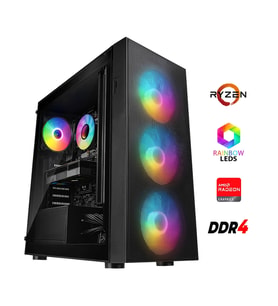 Gaming Pc Ryzen 5 5500 16Gb Ddr4 256Gb Ssd 8Gb Rx580 Oyun Bilgisayarı