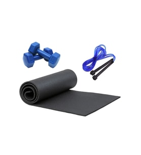 Pilates Seti 1 Kg Dambıl Pilates Minderi Atlama Ipi Set