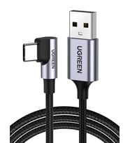 UGREEN USB C Kablosu 3 A 90 Derece C Tipi Hızlı Şarj QC 3.0 Kablosu(1M) Outlet