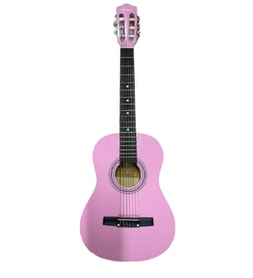 KLASİK GİTAR 3/4 BOY PEMBE RENK SAP AYARLI ÜST KALİTE