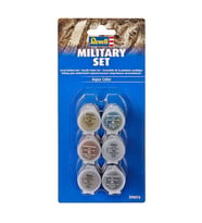 Revell Su Bazlı Maket Boya Seti 20 ml Askeri 39075