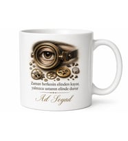Saat Tamircisine Büyüteçli Göz Mikro Vida Pil Değiştirenlere Kupa Bardak Hediye
