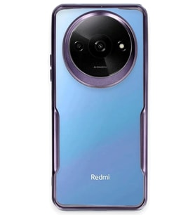 Newface Xiaomi Redmi A3 4G Kılıf Boyi Silikon Kapak - Derin Mor