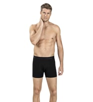 Jiber Erkek Modal Renkli Boxer 321 - 3 Adet  (Siyah)