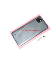 Oppo Realme C11 Arka Pil Batarya Kapağı (Gri)