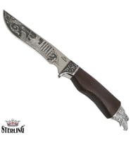 STERLING 29 cm Kahverengi Avcı Bıçağı (Siyah)