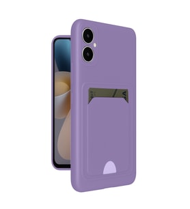 Galaxy A05 Kelvin Kartvizitli Silikon - Lila