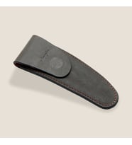 Deejo 37g Belt Leather Sheath, Mocca Çakı Kılıfı (Gri)