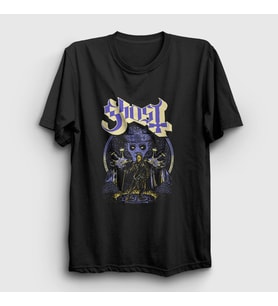 Presmono Unisex Siyah Touch Ghost T-Shirt 52558tt