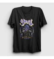 Presmono Unisex Siyah Touch Ghost T-Shirt 52558tt