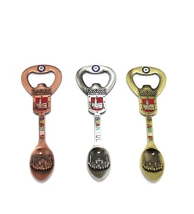 Dodes İstanbul Temalı Metal Magnet Ve Açacak Kaşık Tasarımlı