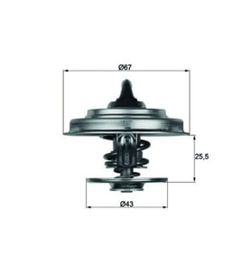 TERMOSTAT (71°) ACTROS ATEGO AXOR CITARO TOURINO T 0012033975
