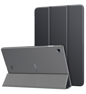 Samsung Galaxy Tab S6 Lite 2024 P620 P610 Kılıf PU Deri Smart Standlı Case 13-15 (Siyah)