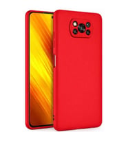 Coverzone Xiaomi Poco X3 ?le Uyumlu K?l?f Z-Mara Lansman Vieri Tam Koruma Arka Kapak Kamera Koruma �?k?nt?l? P�r�zs�z Y�zey K?rm?z?