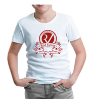 Red Velvet - Logo Beyaz Çocuk Tshirt