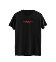 Sevgili ve Eşlere Özel Dijital Baskılı Unisex Tshirt, Günlük Kullanıma Uygun Pamuklu Regular Tshirt (Siyah)