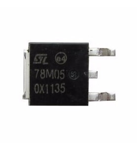 78M05 3 Pin DC 5V Lineer Voltaj Düşürücü Regülatör Entegre