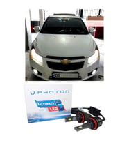 Chevrolet Cruze Led Xenon Uzun + Kısa Far Ampulü H4 Ultimate Yeni Seri Beyaz