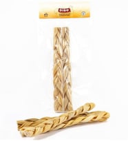 Köpekler İçin Kolajen Örgü Çubuk Beyaz 80-100gr