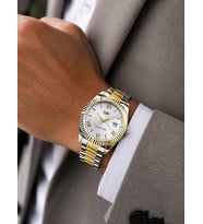 Daniel Klein Damat Ve Takım Elbiseye Özel 2 Yıl Garantili Çelik Kordon Erkek Kol Saati VS.BLKT.0996