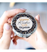 Çiçekler Kadar Güzelsin Cep Aynası