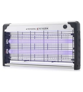 Elektrikli Sinek Öldürücü Cihaz 30W 49 Cm Floresan Alüminyum Siyah Beyaz HDX9304