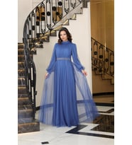 Alya Abiye İndigo FVM206